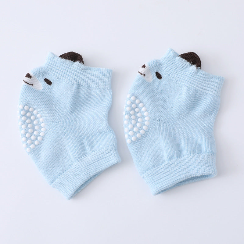 Protective Animal Printed Baby Knee Pads for Crawlers and Toddlers - Comfortable Support