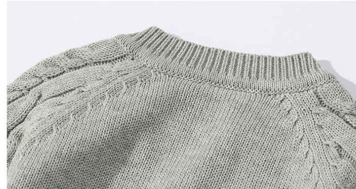Autumn & Winter Knitted Long Sleeve Romper with Matching Knitted Hat for Babies