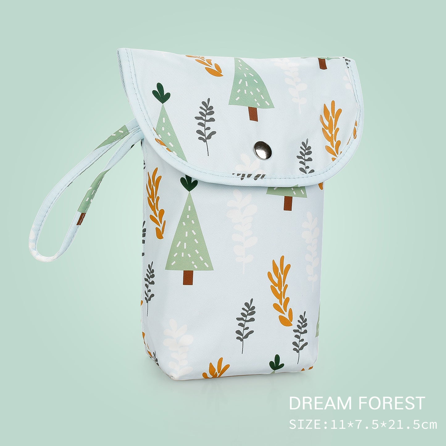 Printed Baby Diaper Storage Bag for Outings