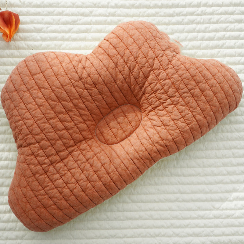 Breathable Cotton Shaping Pillow: Anti-Deviation Head Correction for Babies