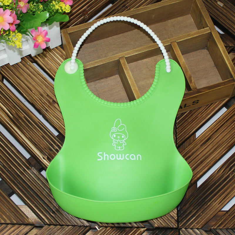 Kid Infant Bibs: Soft Silicone Bib for Mess-Free Feeding