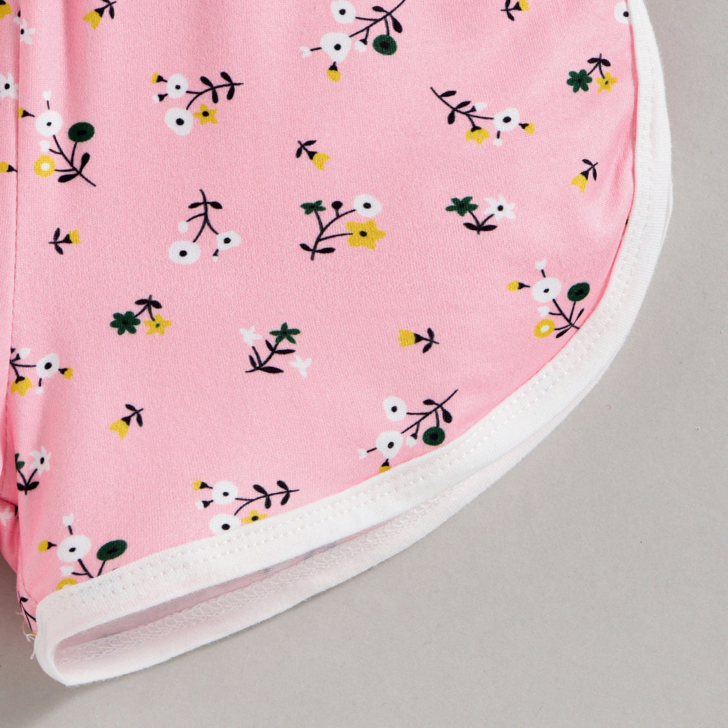 Children's Fashion Floral Printed Spaghetti Strap Romper | Stylish Summer Outfit