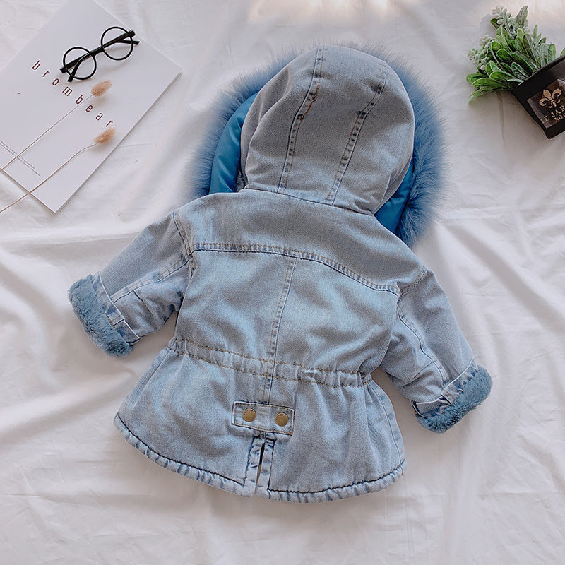 Chic and Stylish: Denim Coat for Girls - Fashionable Outerwear for Every Occasion