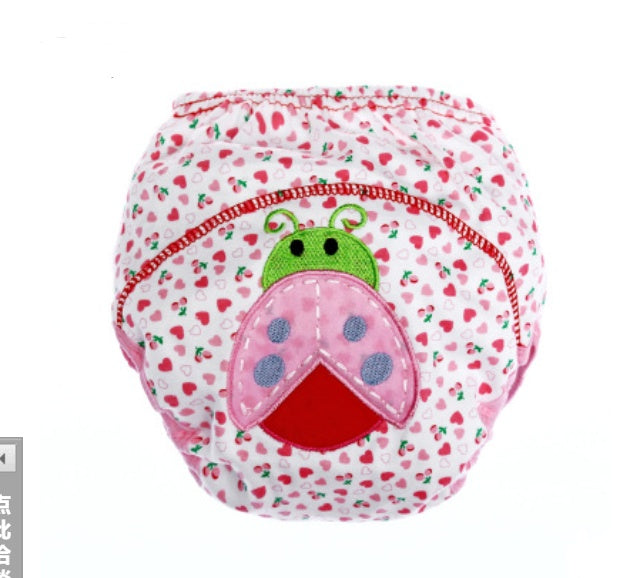 Adorable Cartoon Diaper Pants: Breathable Infant Training Pants