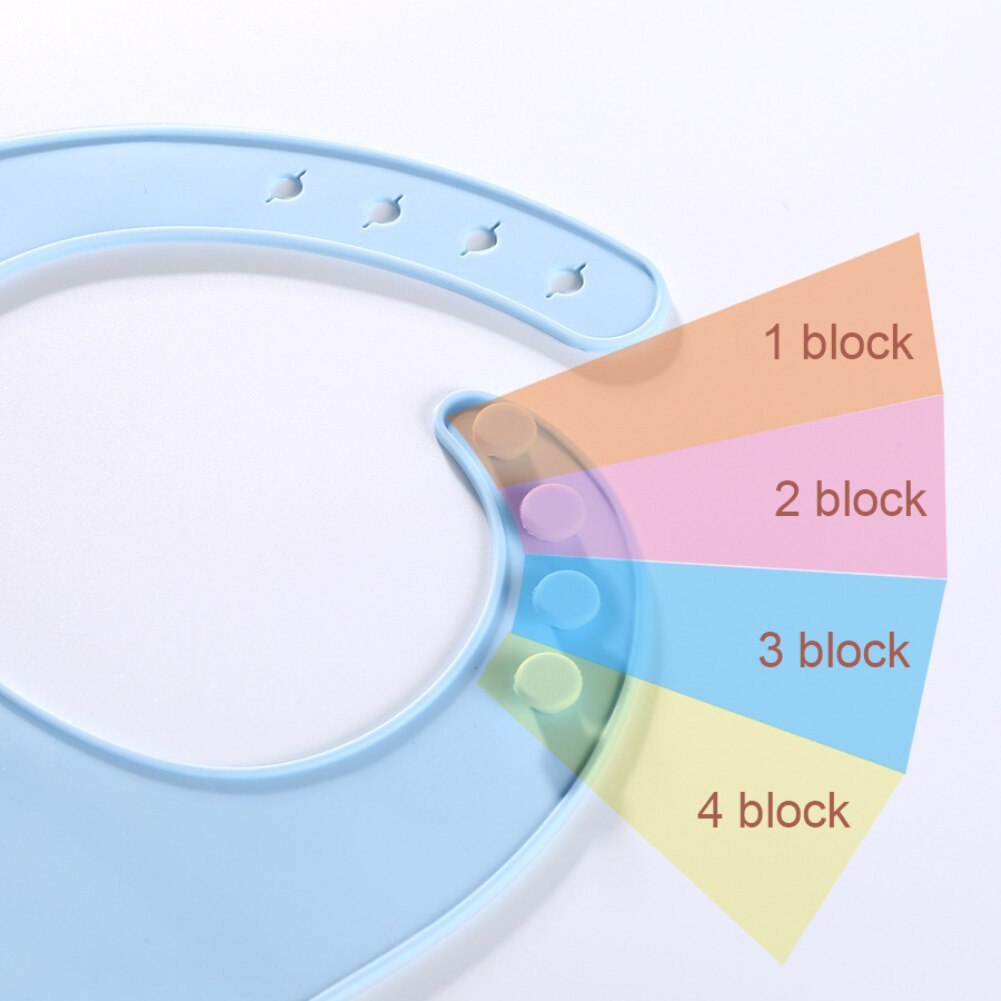 Baby Food Bib | Silicone Saliva Bag for Mess-Free Meals