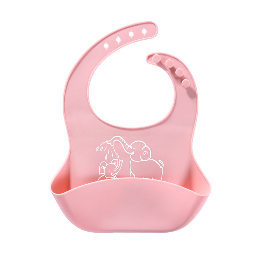 Baby Food Bib | Silicone Saliva Bag for Mess-Free Meals