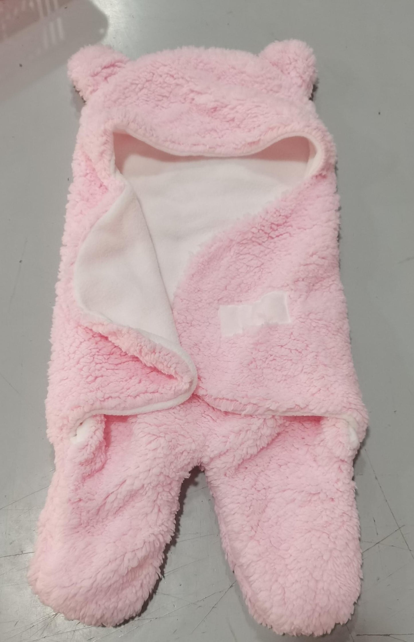 Lamb Plush Sleeping Bag | Cozy Newborn Baby Swaddling Quilt