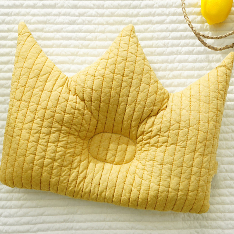 Breathable Cotton Shaping Pillow: Anti-Deviation Head Correction for Babies