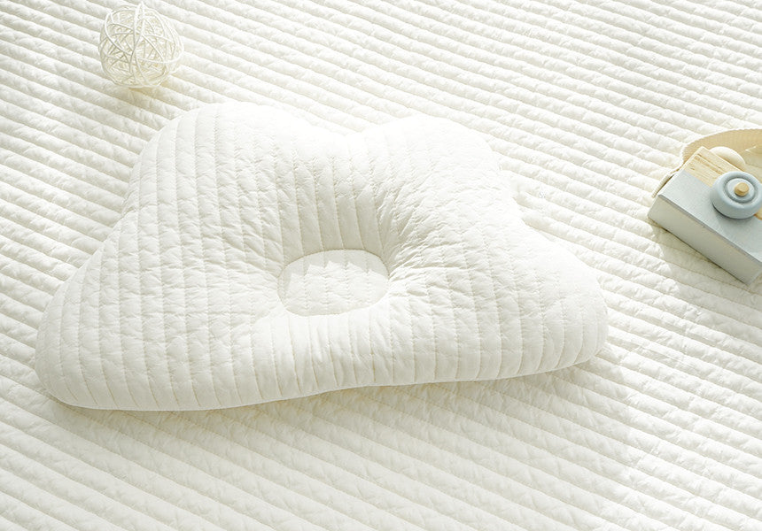 Breathable Cotton Shaping Pillow: Anti-Deviation Head Correction for Babies