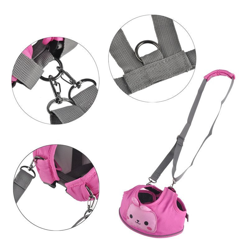 Animal Design Kids Learning Walking Assistant: Infant Toddler Safety Harness Backpack with Adjustable Straps