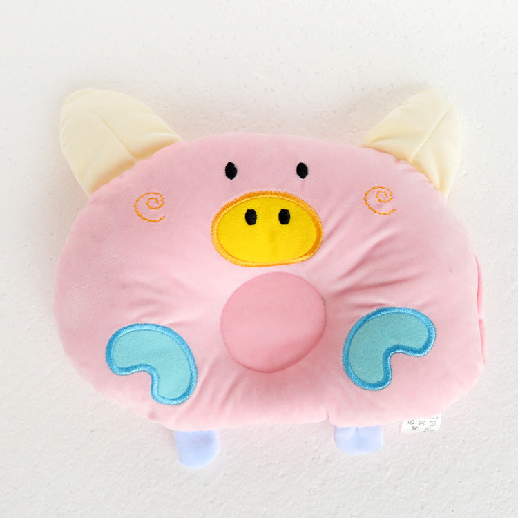 Elephant Baby Flat Head Sleeping Positioner: Support Cushion Pillow