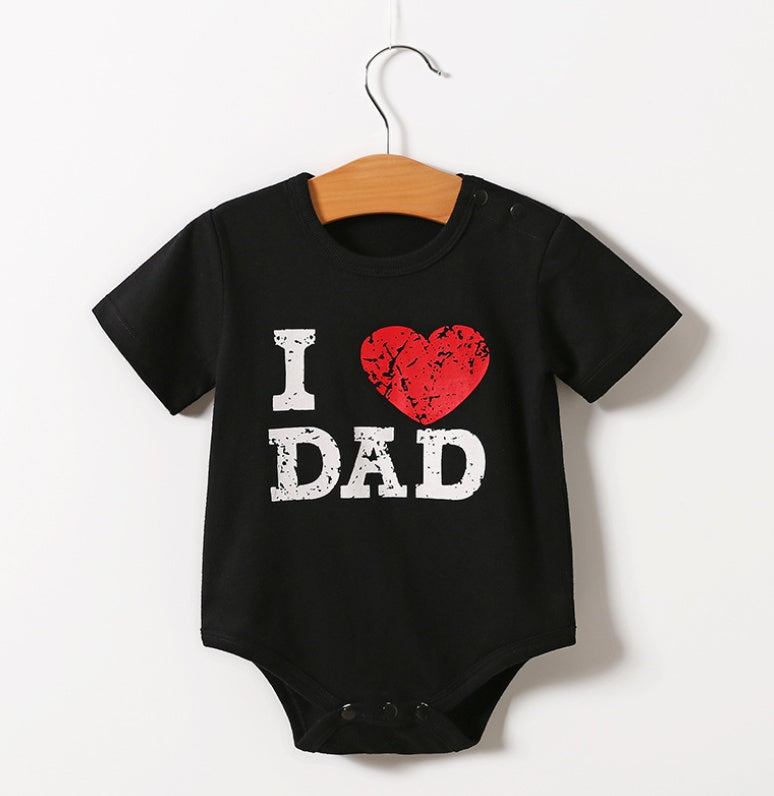 Adorable Short Sleeve Triangle Romper: Perfect for Your Little One