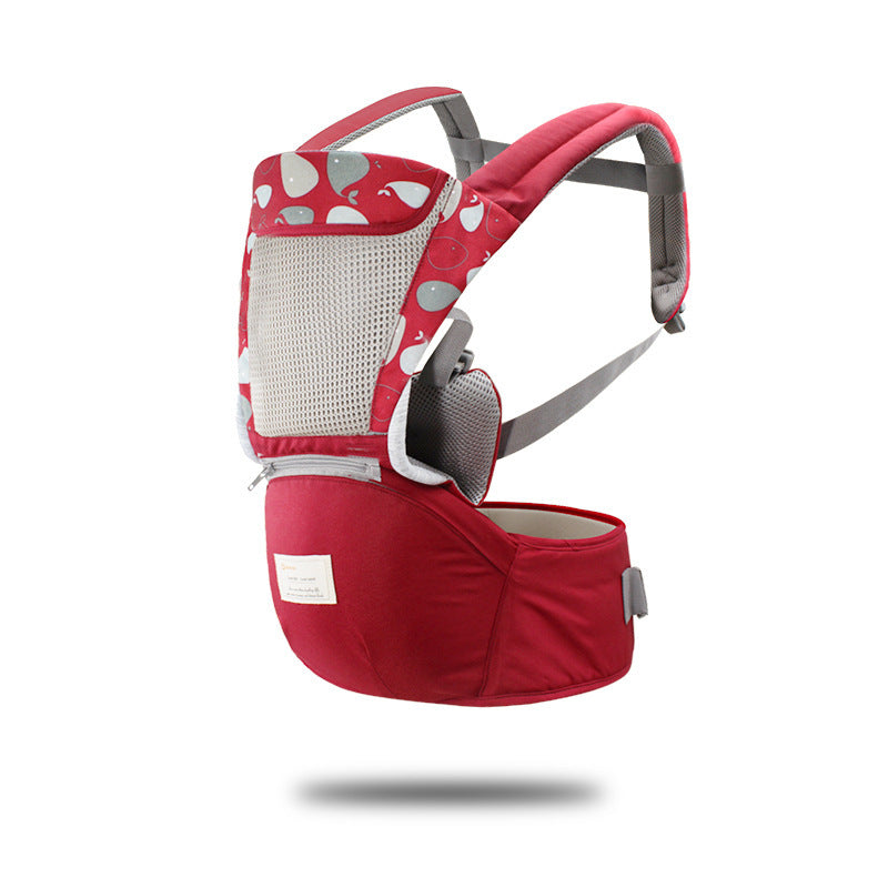 Multi-Functional Baby Waist Stool – Love Child Treasure Carrier for 3–36 Months, Printed Oxford Fabric