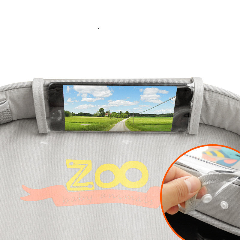Essential Car Baby Safety Seat Tray: Convenient Child Car Storage and Small Table Solution
