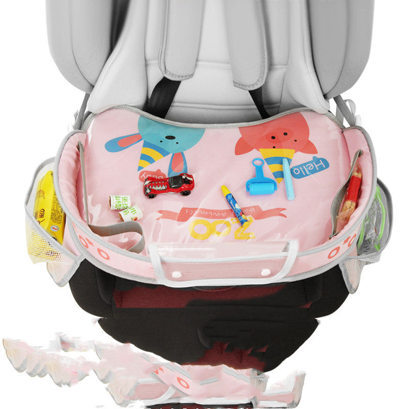 Essential Car Baby Safety Seat Tray: Convenient Child Car Storage and Small Table Solution