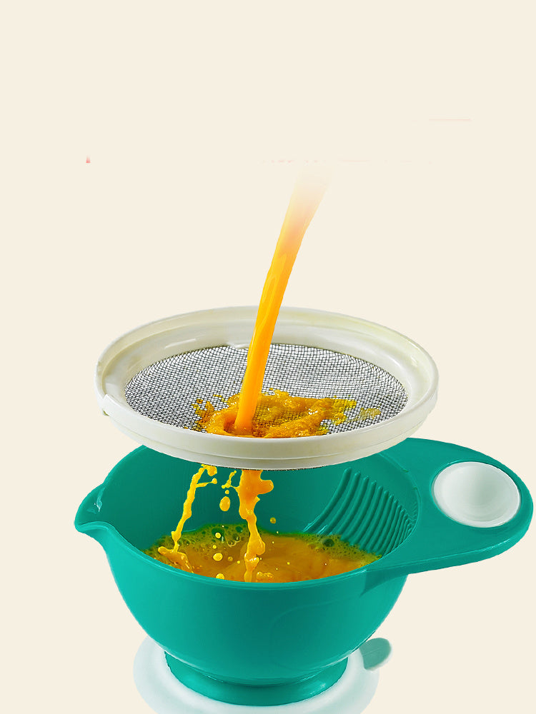 Multi-Function Baby Food Bowl Grinder Set: Bowl & Stick Tool for Easy Baby Food Prep