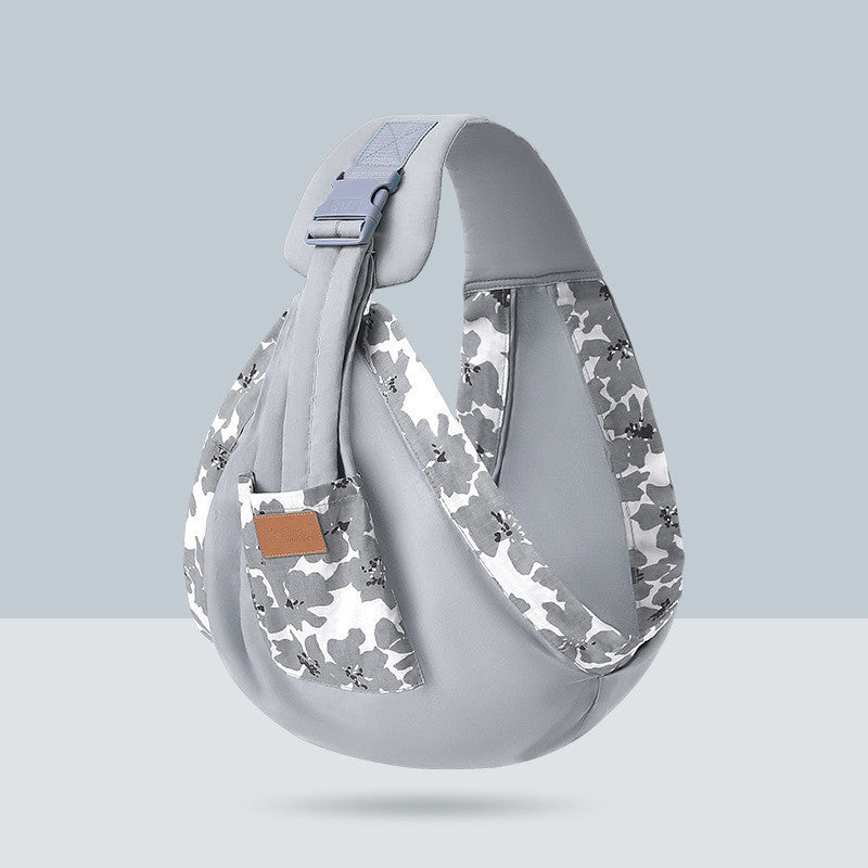 Hands-Free Comfort: Horizontal Hugging Baby Carrier with Waist Stool - Perfect for On-the-Go Parents