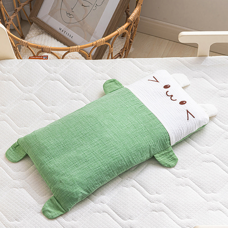 Optimal Comfort for Every Season: Children's Pillow - Breathable Baby Buckwheat Pillow for Newborns and Beyond