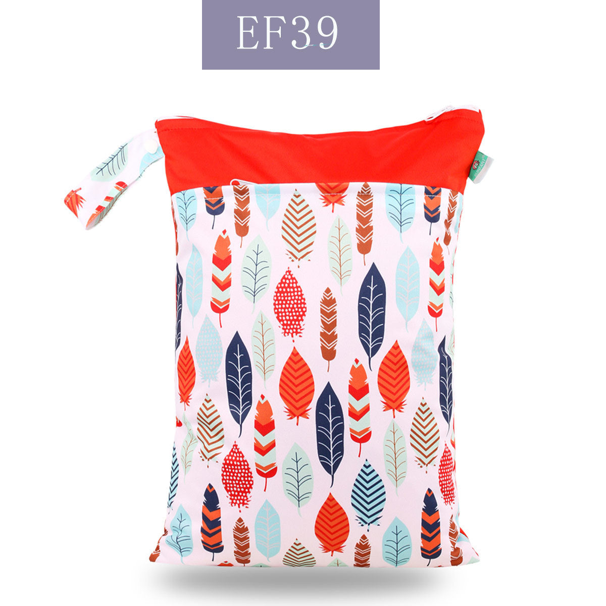 Stay Organized On-the-Go: Double Zipper Stitching Cloth Diaper Bag - Essential Baby Diaper Storage Solution