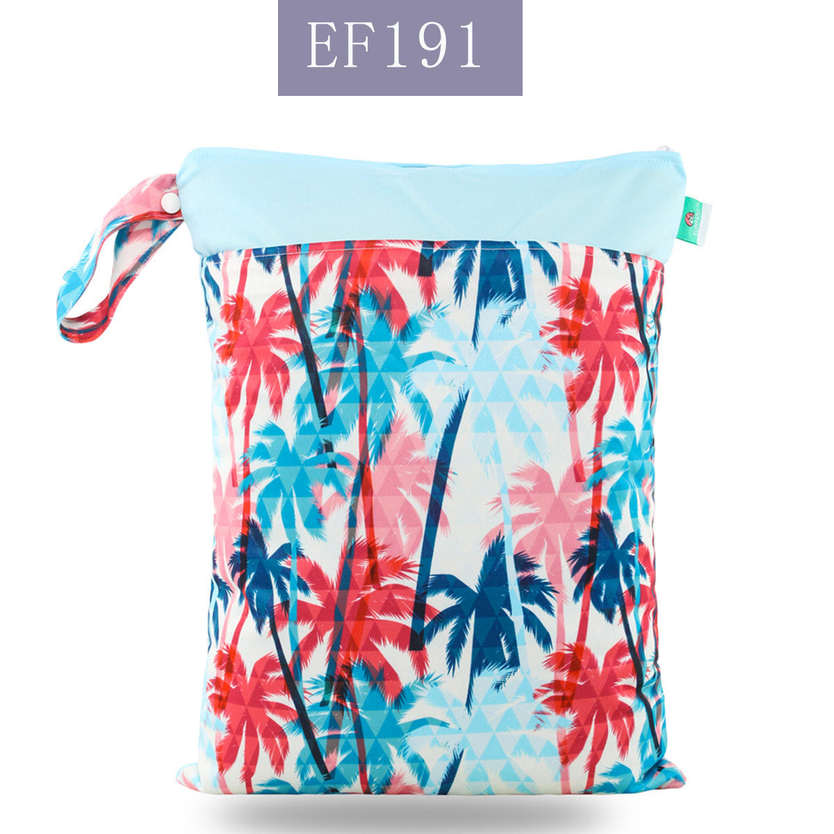 Stay Organized On-the-Go: Double Zipper Stitching Cloth Diaper Bag - Essential Baby Diaper Storage Solution