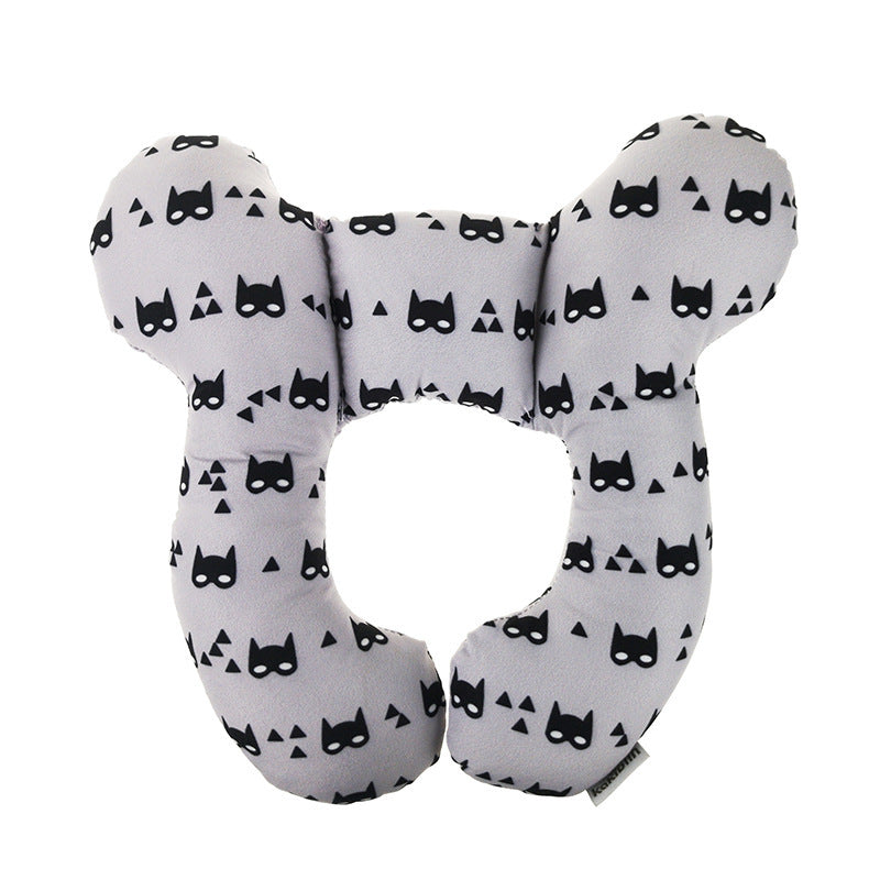 U-Shaped Infant Pillow: Safety Seat Neck Guard for Baby Bed and Stroller