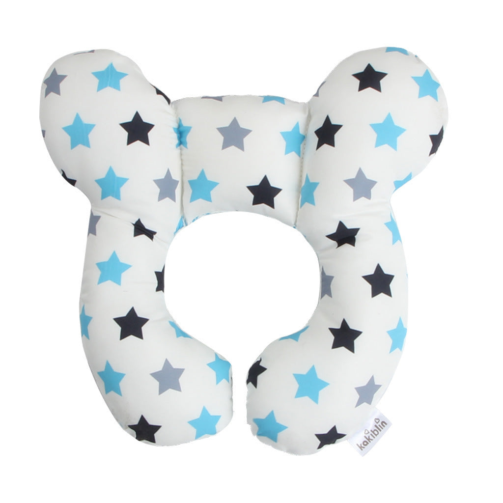 U-Shaped Infant Pillow: Safety Seat Neck Guard for Baby Bed and Stroller