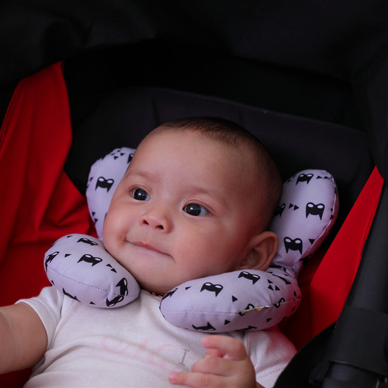 U-Shaped Infant Pillow: Safety Seat Neck Guard for Baby Bed and Stroller