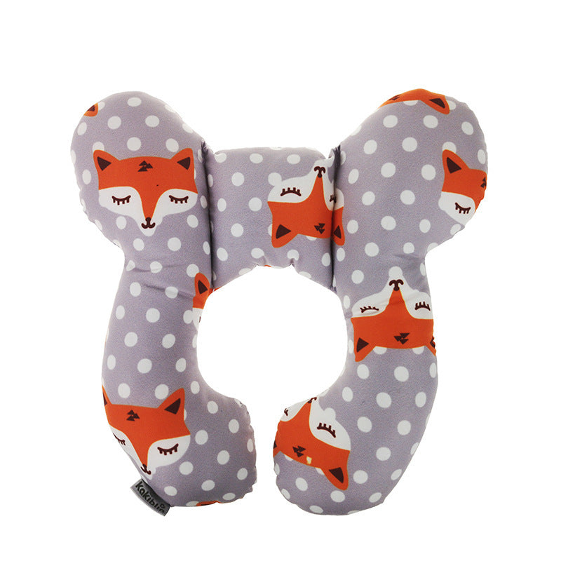 U-Shaped Infant Pillow: Safety Seat Neck Guard for Baby Bed and Stroller