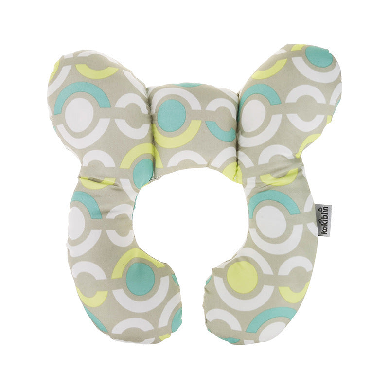 U-Shaped Infant Pillow: Safety Seat Neck Guard for Baby Bed and Stroller