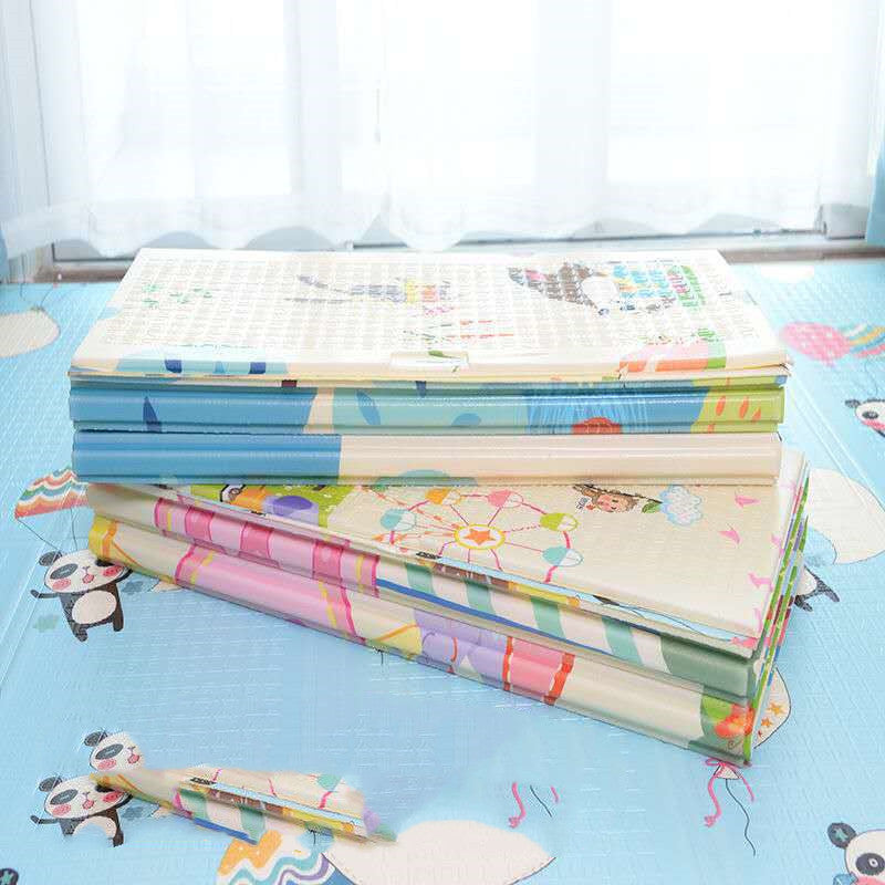 Extra Thick Folding Baby Crawling Mat: Cold Insulation Foam Mat for Home & Living Room Play
