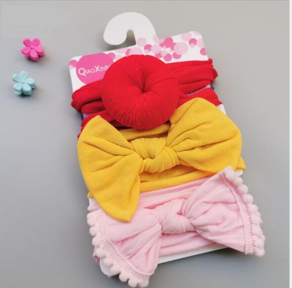 Stylish and Comfortable: Bowknot Elastic Nylon Baby Hair Band for Fashionable Decor