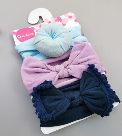 Stylish and Comfortable: Bowknot Elastic Nylon Baby Hair Band for Fashionable Decor