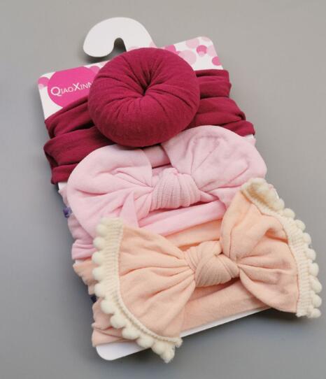 Stylish and Comfortable: Bowknot Elastic Nylon Baby Hair Band for Fashionable Decor