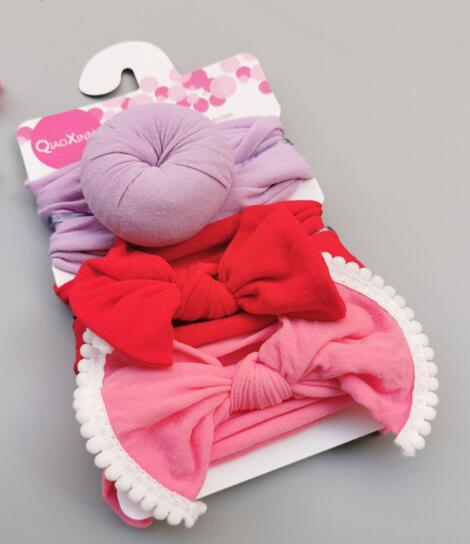 Stylish and Comfortable: Bowknot Elastic Nylon Baby Hair Band for Fashionable Decor