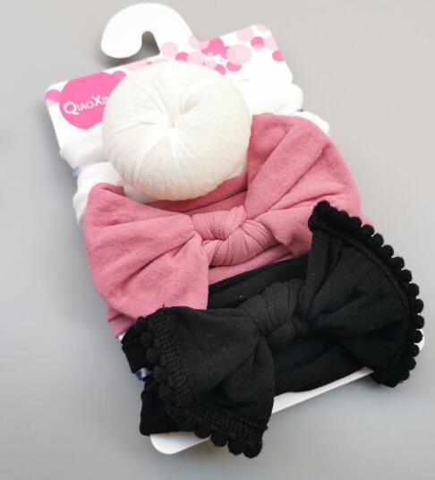 Stylish and Comfortable: Bowknot Elastic Nylon Baby Hair Band for Fashionable Decor