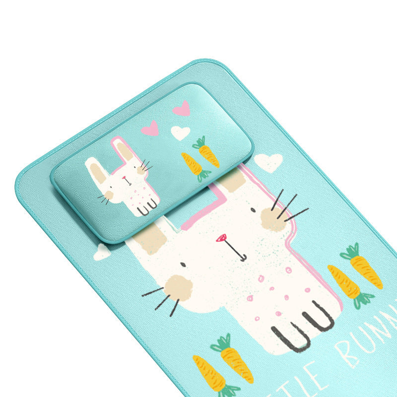 Soft Ice Silk Animal Printed Mat for Babies