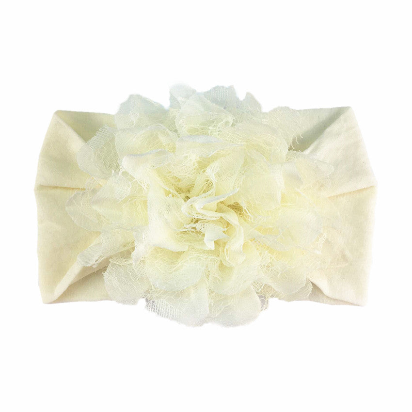 Adorn Your Little One with Elegance: Chiffon Mesh Flower Baby Headdress Headband in Various Styles and Colors
