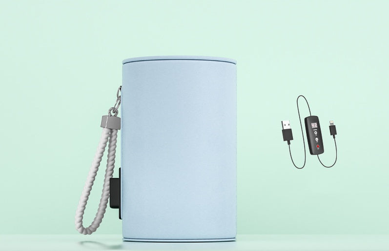 Keep Bottles Warm On-the-Go: Insulation Sleeve Thermostat Portable Insulated Baby Bottle