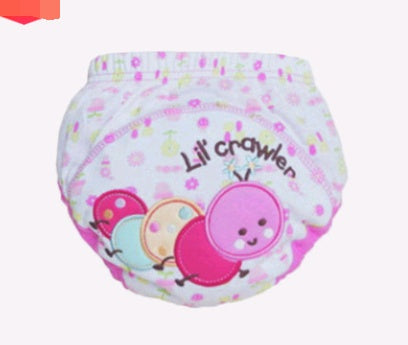 Adorable Cartoon Diaper Pants: Breathable Infant Training Pants