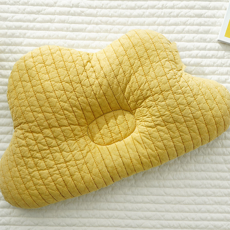 Breathable Cotton Shaping Pillow: Anti-Deviation Head Correction for Babies