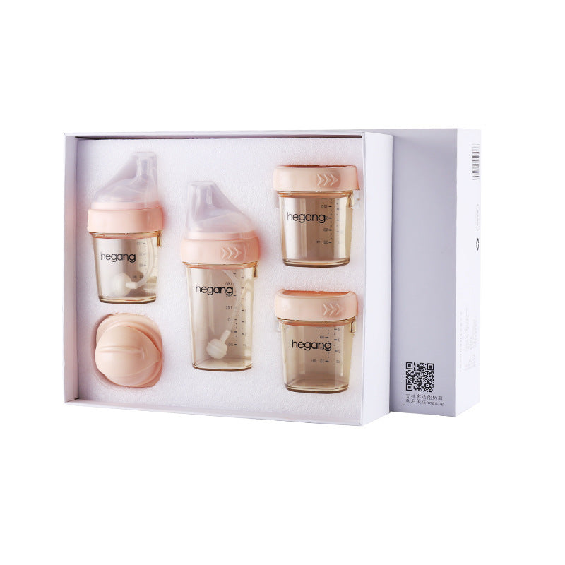 Versatile Essentials: Multifunctional Multicolor Bottle Set for Newborn Babies