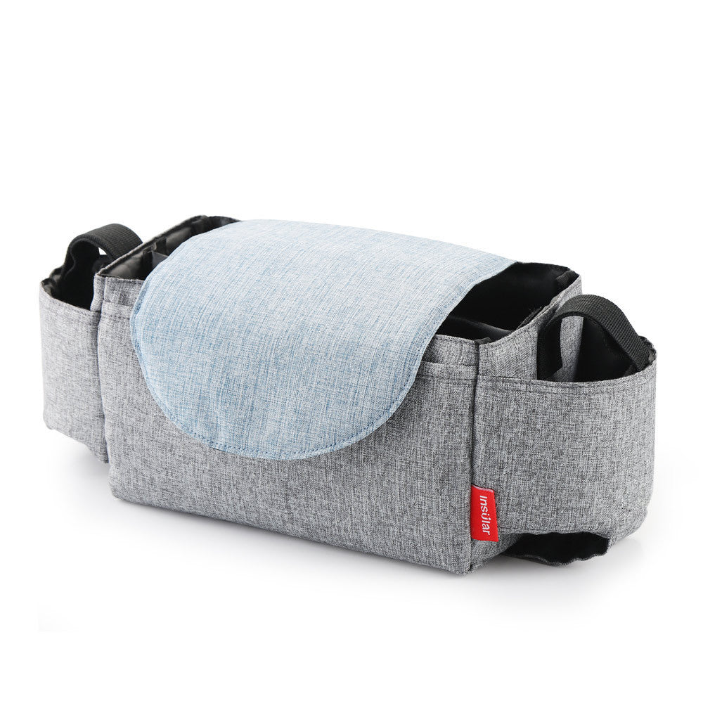 Multifunction Baby Stroller Bag Organizer - Maternity Nappy Bag with Stroller Accessories & Cup Holders - Ideal Stroller Bag
