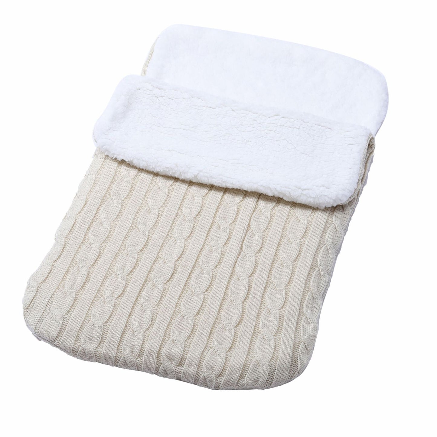 Warm and Cozy Baby Fleece-Lined Sleeping Bag: Perfect for Winter Strolls