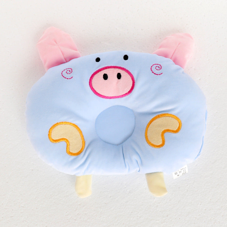 Elephant Baby Flat Head Sleeping Positioner: Support Cushion Pillow