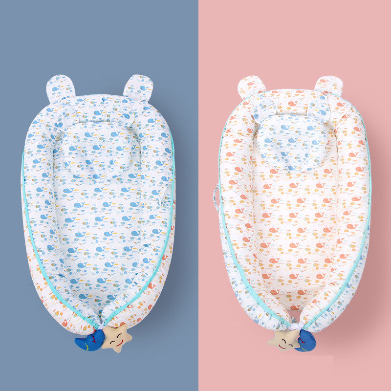 Baby's Anti-Shock and Anti-Pressure Sleeping Crib: Secure Rest for Peaceful Nights