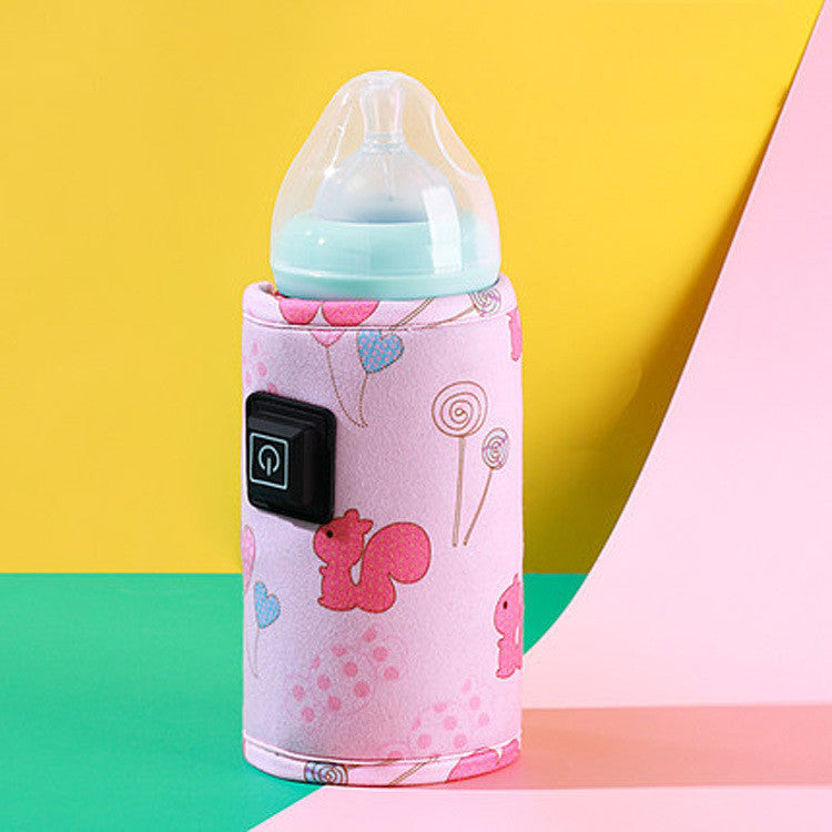 Portable Baby Bottle Cooler and Warmer Bag with Thermostatic Heating