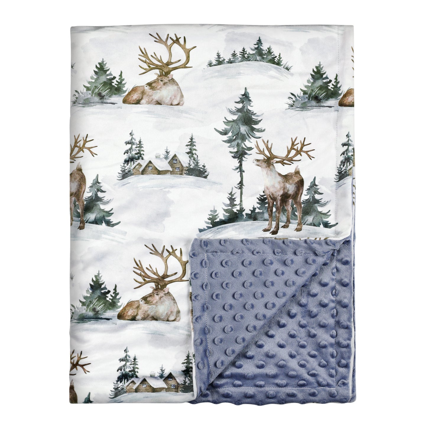 Cuddle Comfort: Pacify Beanie Blanket Newborn Baby Quilt