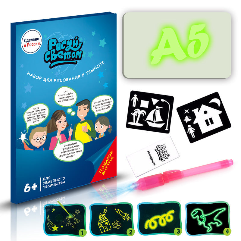 Discover Creativity: Educational 3D Magic Drawing Pad with 8 Light Effects - Perfect Puzzle Board and Sketchpad