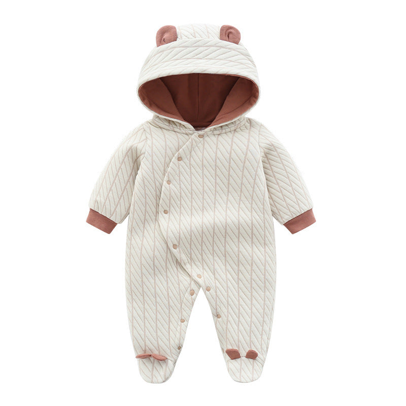 Adorable Comfort: Newborn Baby Long Sleeve Romper