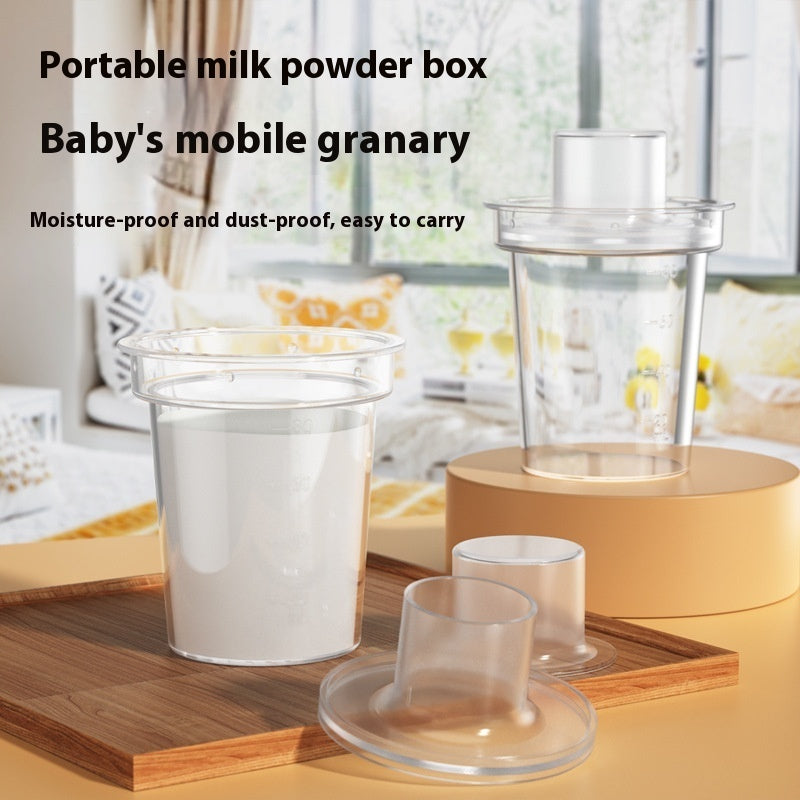 Convenient Portable Outdoor Baby Milk Powder Box for On-the-Go Feeding